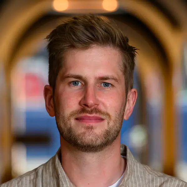 Photo of me taken at Amiqus All Hands, September 2025.